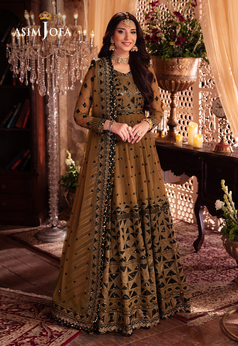 Asim Jofa | Vasl Wedding Formals | AJYV-06 by Asim Jofa - Designer Dress - Type: Ladies Clothes - Available at Libayah - 100% Original