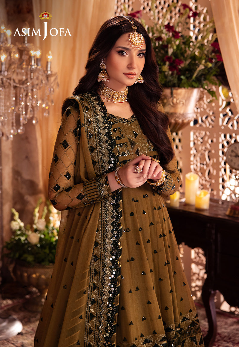 Asim Jofa | Vasl Wedding Formals | AJYV-06 by Asim Jofa - Designer Dress - Type: Ladies Clothes - Available at Libayah - 100% Original