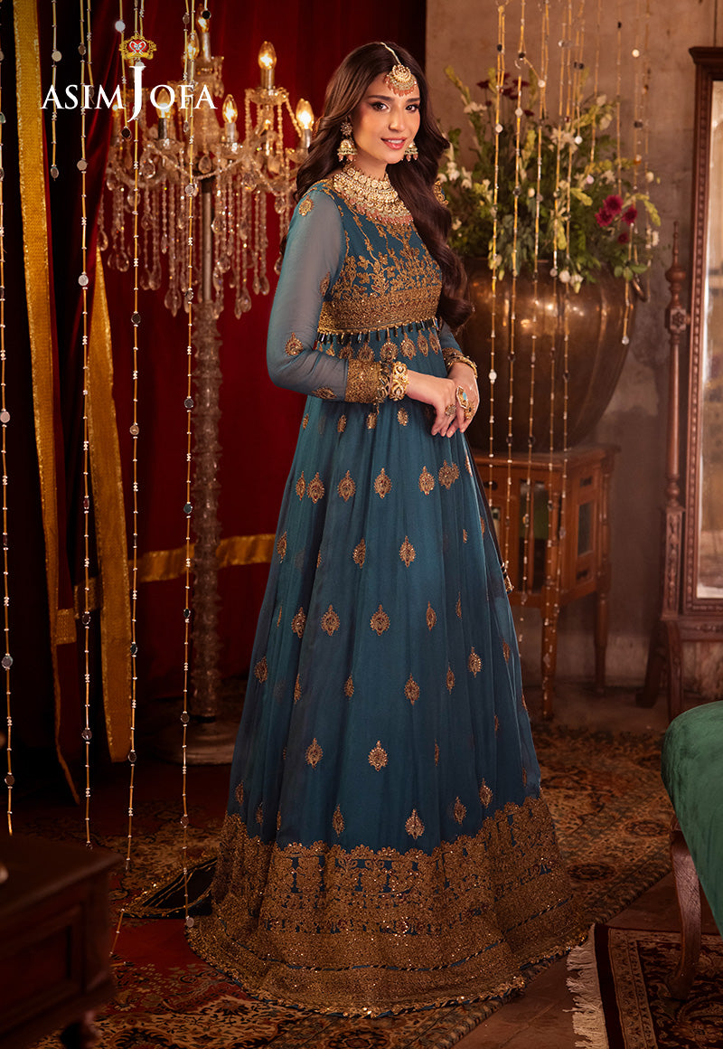 Asim Jofa | Vasl Wedding Formals | AJYV-09 by Asim Jofa - Designer Dress - Type: Ladies Clothes - Available at Libayah - 100% Original