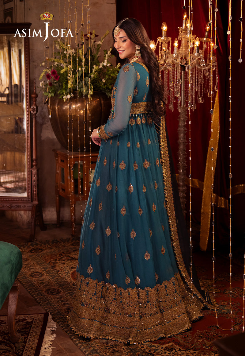 Asim Jofa | Vasl Wedding Formals | AJYV-09 by Asim Jofa - Designer Dress - Type: Ladies Clothes - Available at Libayah - 100% Original