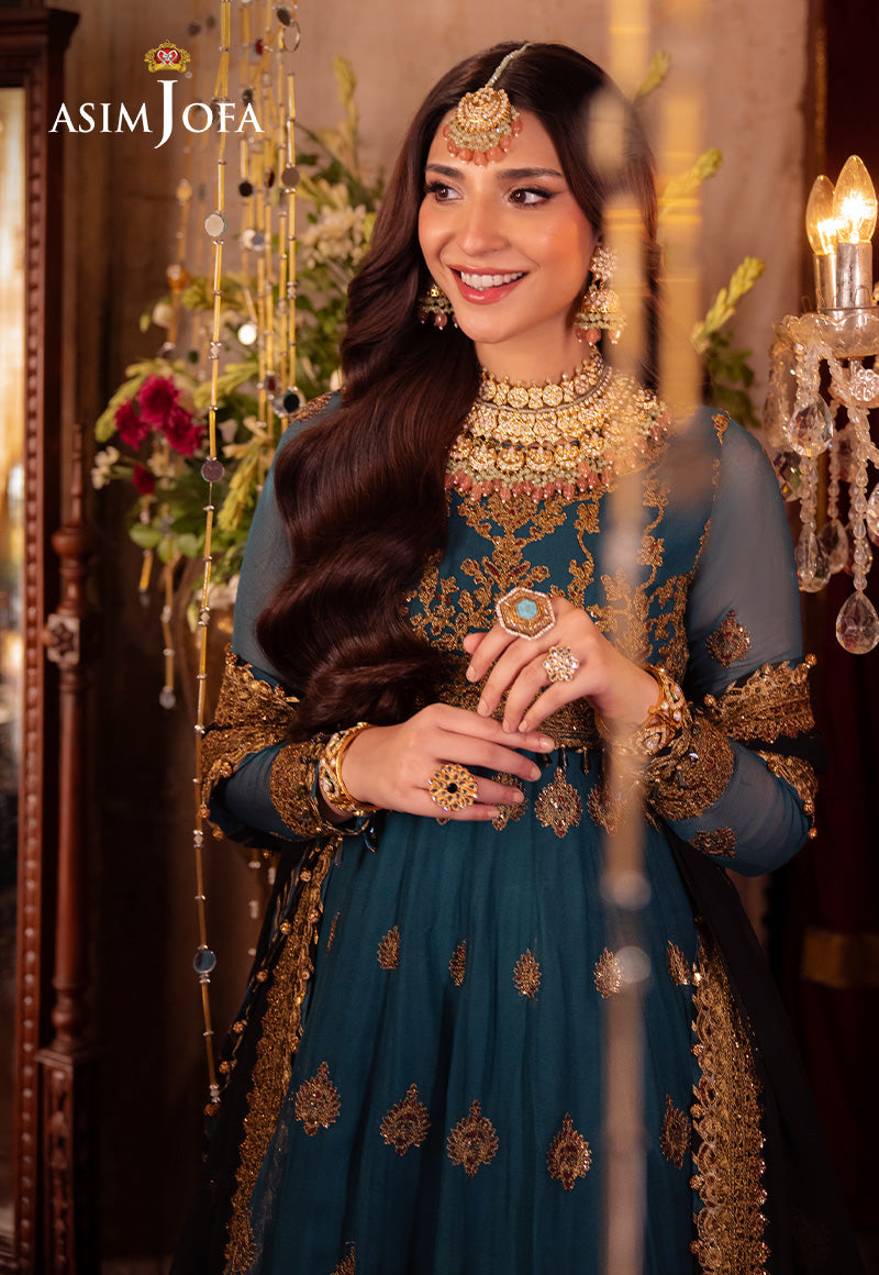 Asim Jofa | Vasl Wedding Formals | AJYV-09 by Asim Jofa - Designer Dress - Type: Ladies Clothes - Available at Libayah - 100% Original