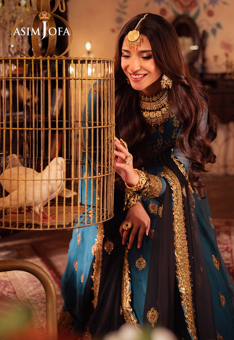 Asim Jofa | Vasl Wedding Formals | AJYV-09 by Asim Jofa - Designer Dress - Type: Ladies Clothes - Available at Libayah - 100% Original