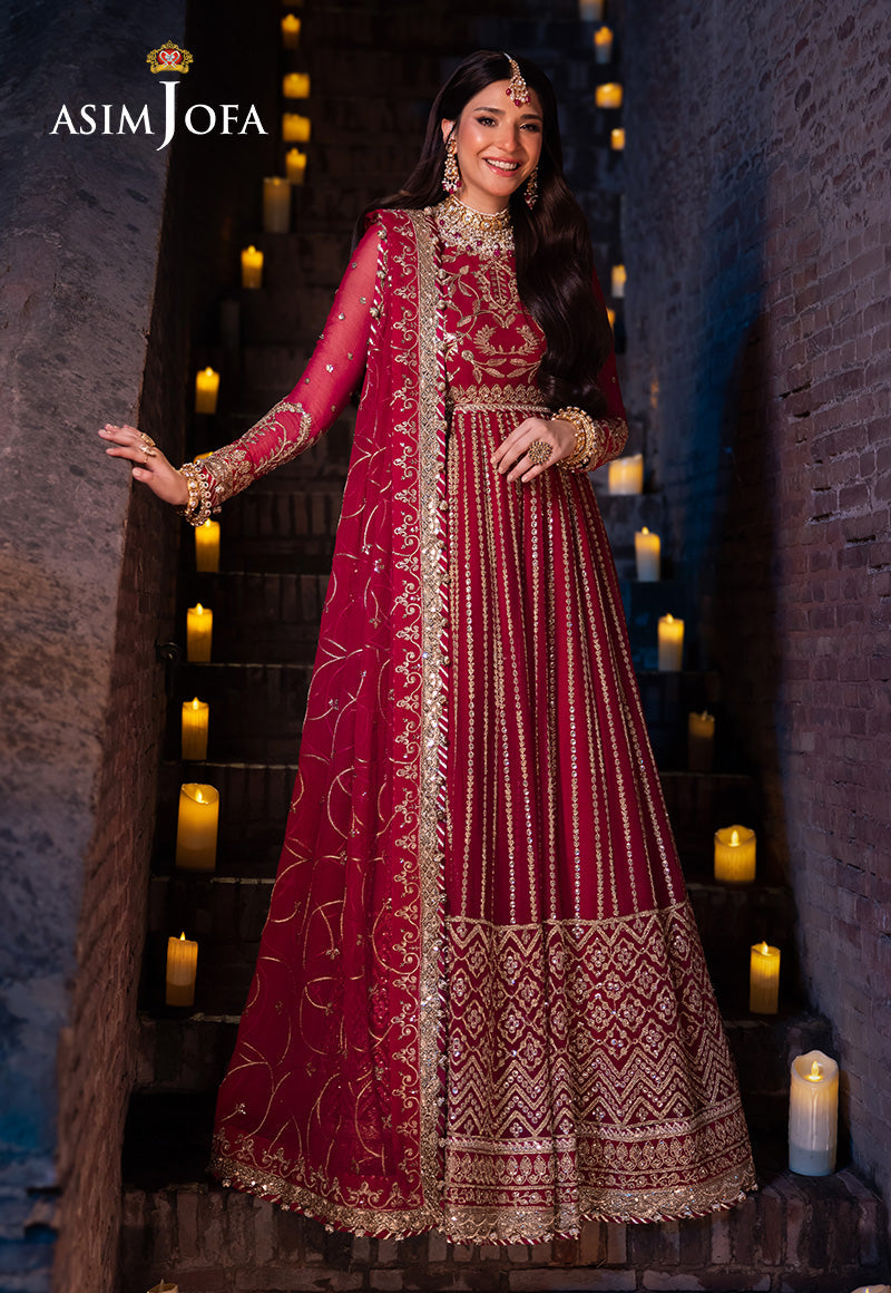 Asim Jofa | Vasl Wedding Formals | AJYV-07 by Asim Jofa - Designer Dress - Type: Ladies Clothes - Available at Libayah - 100% Original