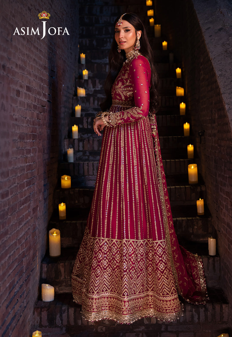 Asim Jofa | Vasl Wedding Formals | AJYV-07 by Asim Jofa - Designer Dress - Type: Ladies Clothes - Available at Libayah - 100% Original