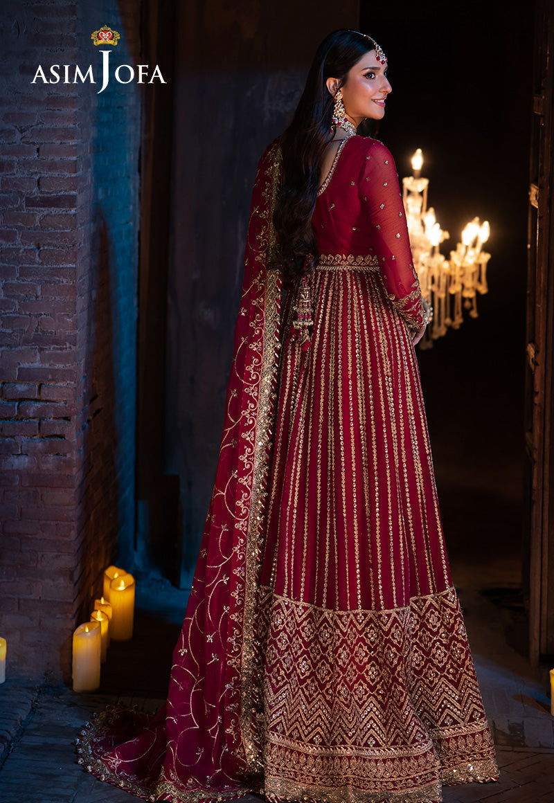 Asim Jofa | Vasl Wedding Formals | AJYV-07 by Asim Jofa - Designer Dress - Type: Ladies Clothes - Available at Libayah - 100% Original
