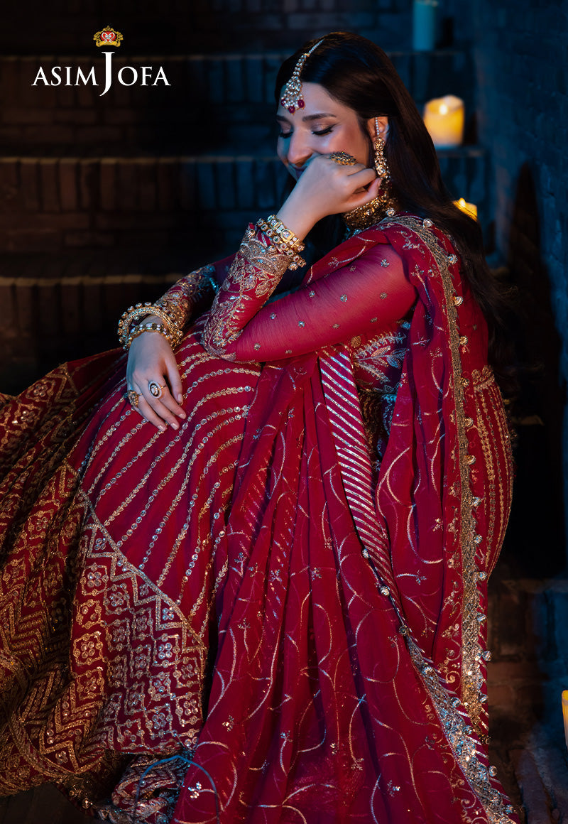 Asim Jofa | Vasl Wedding Formals | AJYV-07 by Asim Jofa - Designer Dress - Type: Ladies Clothes - Available at Libayah - 100% Original