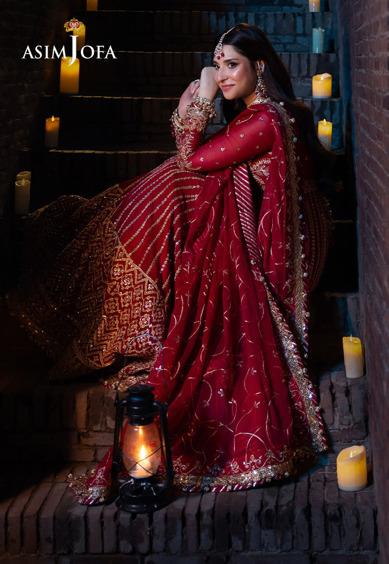 Asim Jofa | Vasl Wedding Formals | AJYV-07 by Asim Jofa - Designer Dress - Type: Ladies Clothes - Available at Libayah - 100% Original