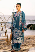 AJR Couture | Dastan Luxury Lawn 25 | Aura by AJR Couture - Designer Dress - Type: Ladies Clothes - Available at Libayah - 100% Original