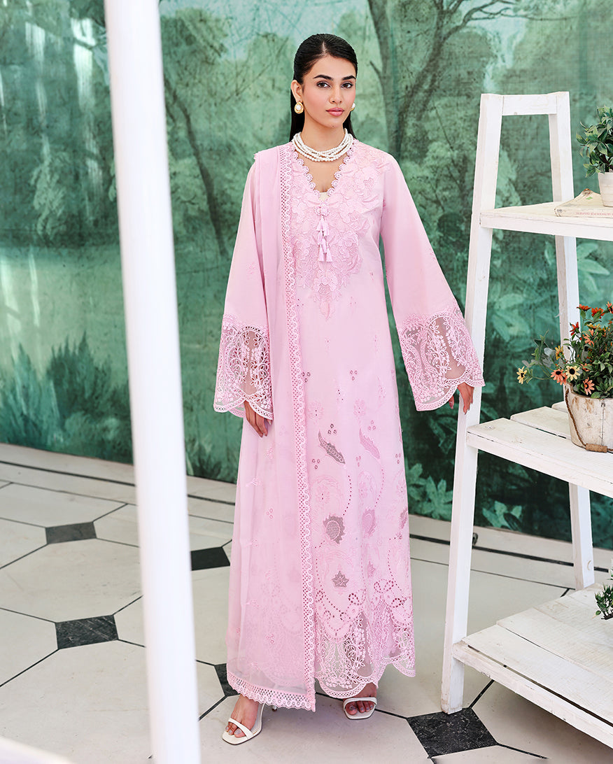 Roheenaz | Veil of Summer Chikankari | Aurora Light by Roheenaz - Designer Dress  - Type : Ladies Clothes - Available at Libayah - 100% Original 