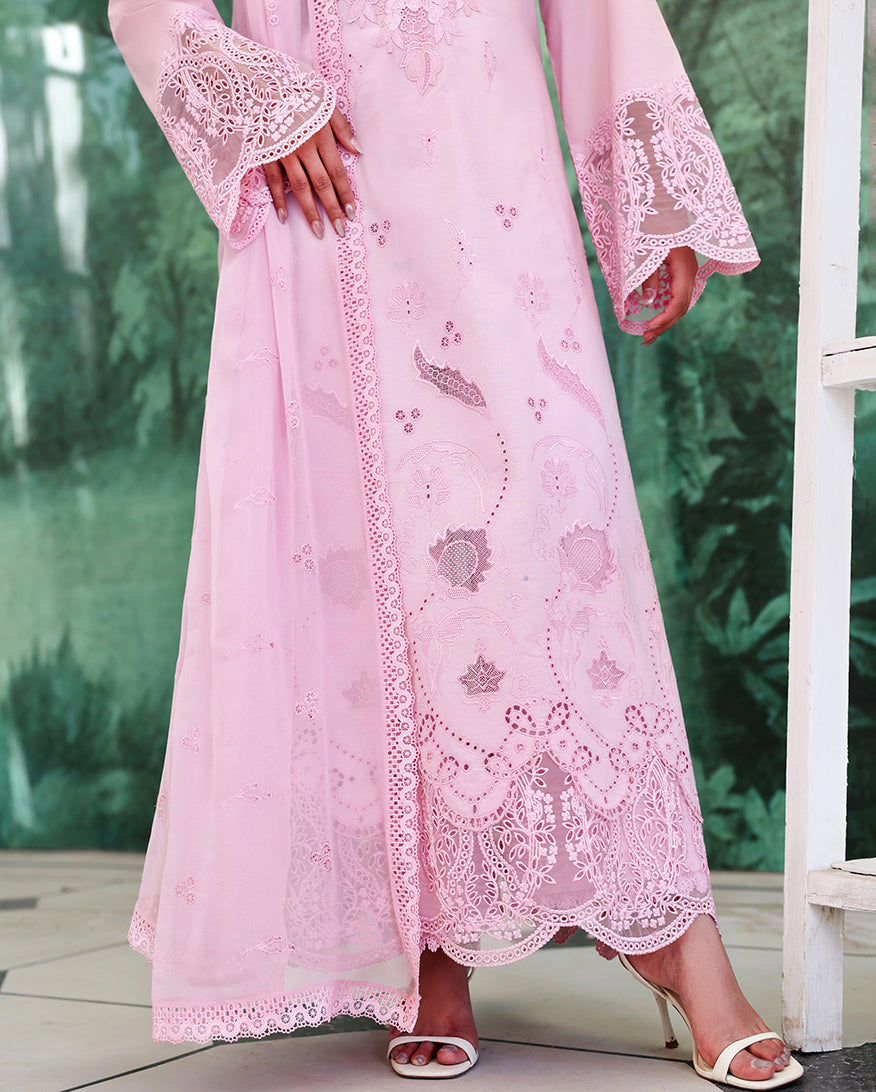 Roheenaz | Veil of Summer Chikankari | Aurora Light by Roheenaz - Designer Dress  - Type : Ladies Clothes - Available at Libayah - 100% Original 