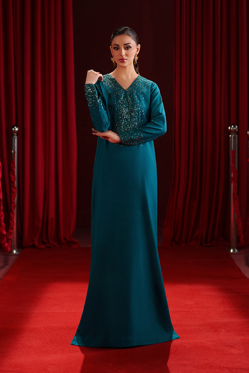 Fozia Khalid | Ombre Luxe | Aurora - Designer Dress - Type : Ladies Clothes - Available at Libayah - 100% Original