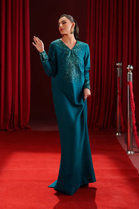 Fozia Khalid | Ombre Luxe | Aurora - Designer Dress - Type : Ladies Clothes - Available at Libayah - 100% Original