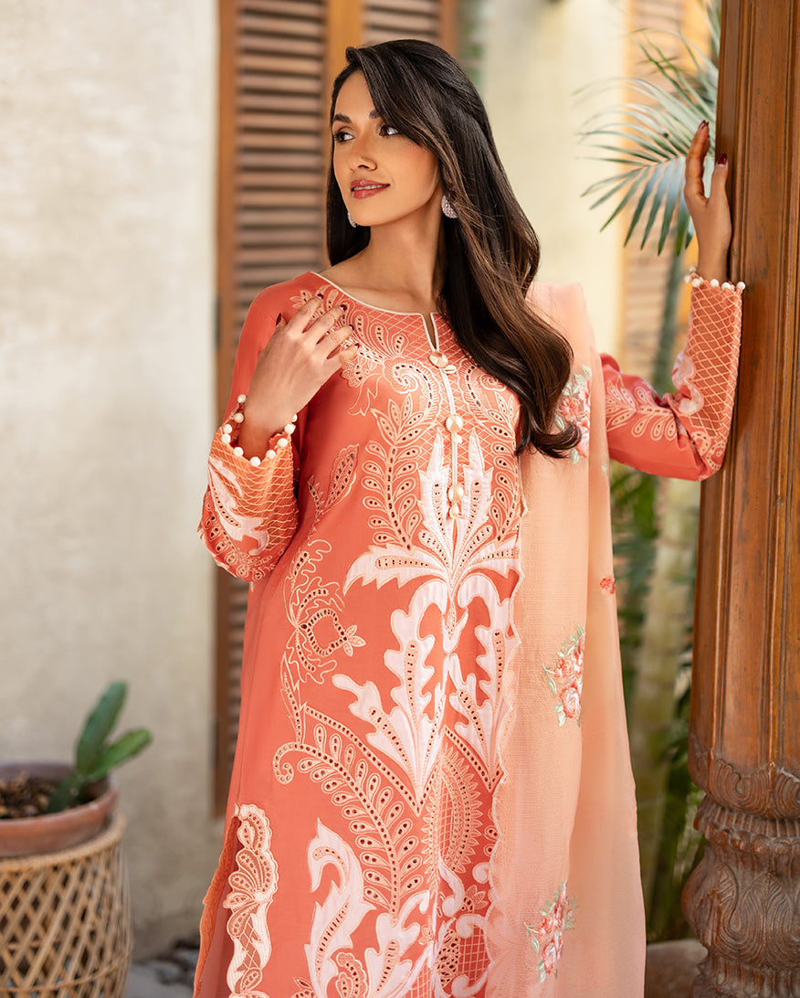Mushq | Astoria Lawn 26 |Avienne by Mushq - Designer Dress  - Type : Ladies Clothes - Available at Libayah - 100% Original 