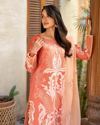 Mushq | Astoria Lawn 26 |Avienne by Mushq - Designer Dress  - Type : Ladies Clothes - Available at Libayah - 100% Original 