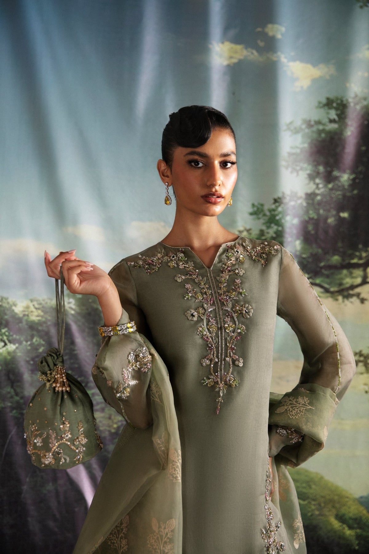 Ayesha and Usman | Bliss Luxury Pret | Fern by Ayesha and Usman - Designer Dress - Type: Ladies Clothes - Available at Libayah - 100% Original