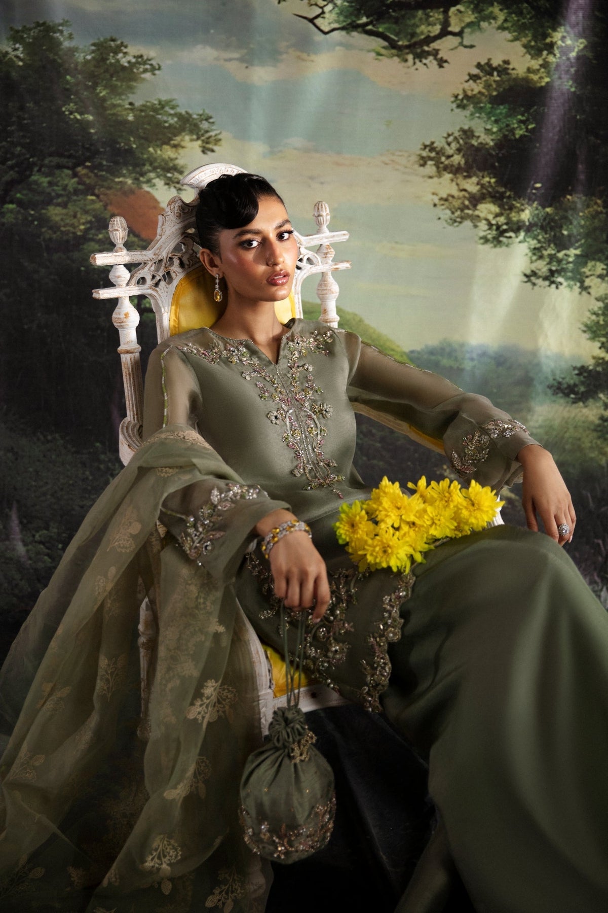 Ayesha and Usman | Bliss Luxury Pret | Fern by Ayesha and Usman - Designer Dress - Type: Ladies Clothes - Available at Libayah - 100% Original