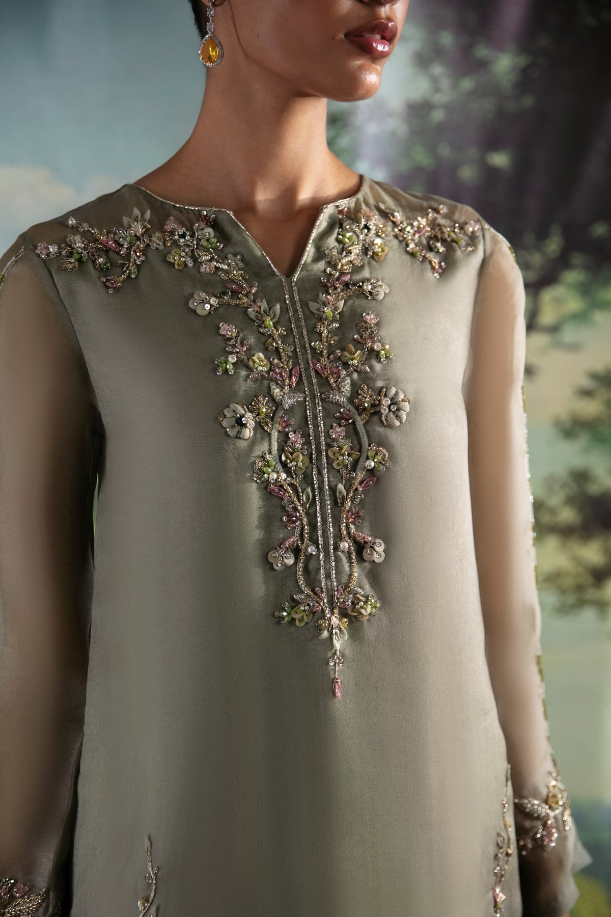 Ayesha and Usman | Bliss Luxury Pret | Fern by Ayesha and Usman - Designer Dress - Type: Ladies Clothes - Available at Libayah - 100% Original