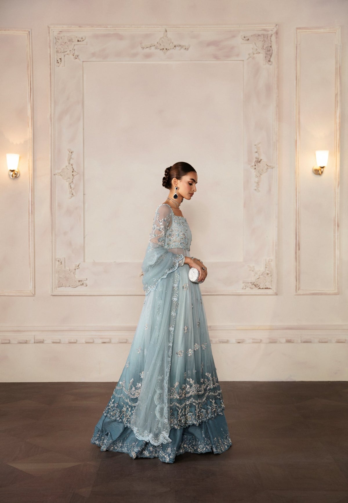 Ayesha and Usman | Bliss Luxury Pret | Frozen Aqua by Ayesha and Usman - Designer Dress - Type: Ladies Clothes - Available at Libayah - 100% Original