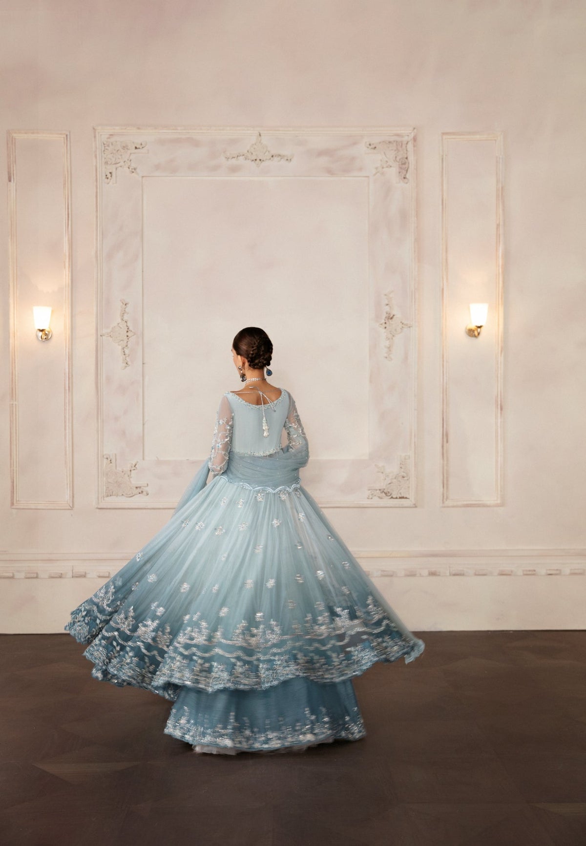 Ayesha and Usman | Bliss Luxury Pret | Frozen Aqua by Ayesha and Usman - Designer Dress - Type: Ladies Clothes - Available at Libayah - 100% Original