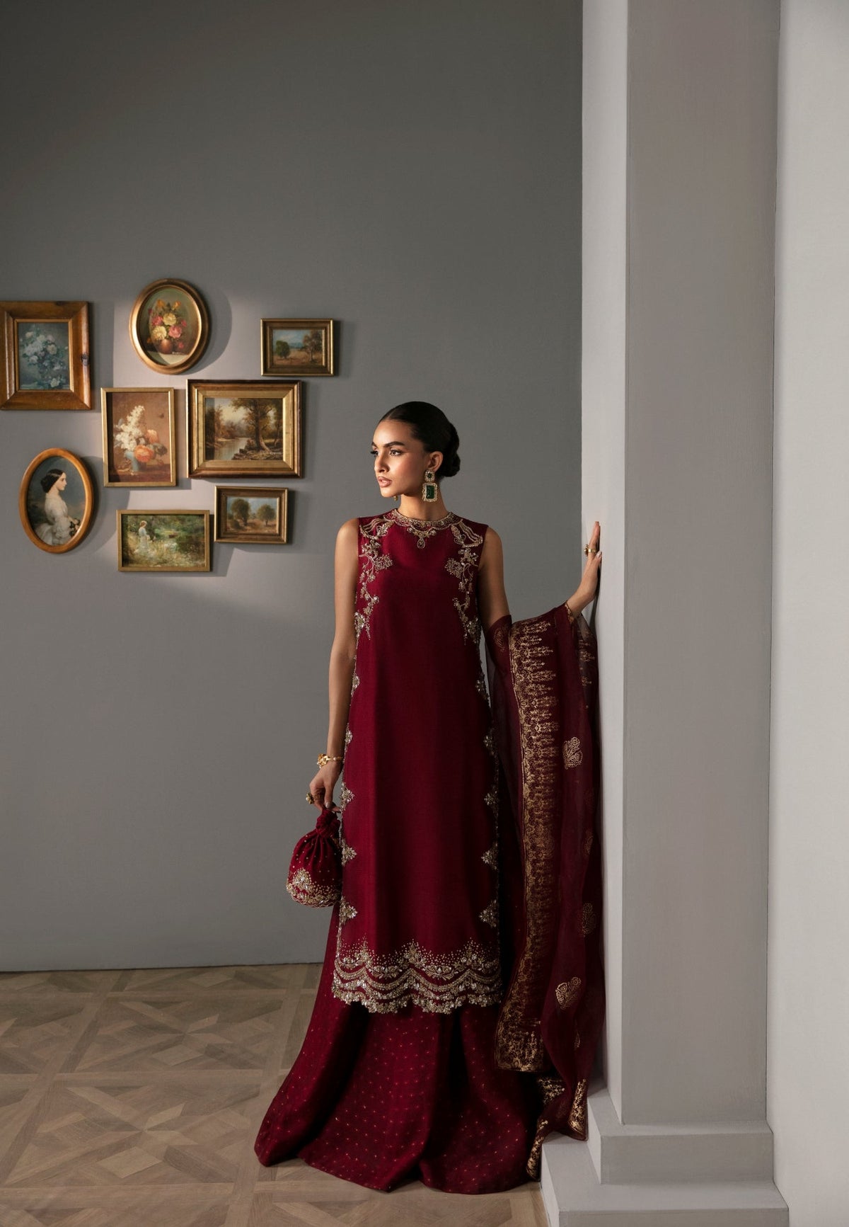 Ayesha and Usman | Bliss Luxury Pret | Gulnur by Ayesha and Usman - Designer Dress - Type: Ladies Clothes - Available at Libayah - 100% Original