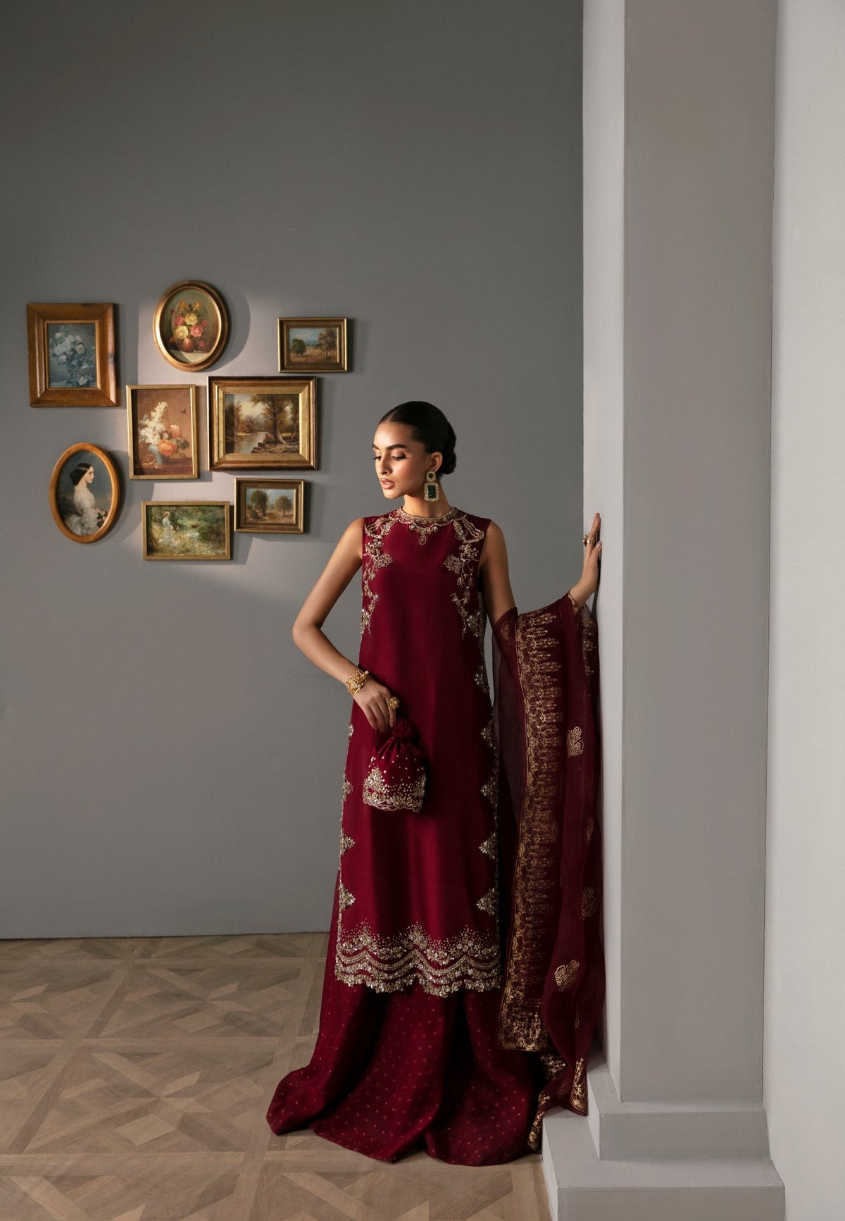 Ayesha and Usman | Bliss Luxury Pret | Gulnur by Ayesha and Usman - Designer Dress - Type: Ladies Clothes - Available at Libayah - 100% Original