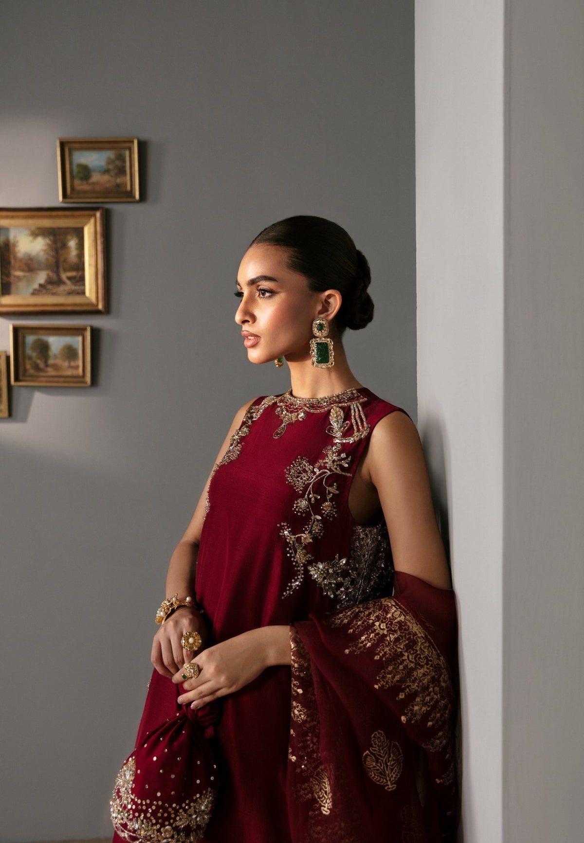 Ayesha and Usman | Bliss Luxury Pret | Gulnur by Ayesha and Usman - Designer Dress - Type: Ladies Clothes - Available at Libayah - 100% Original