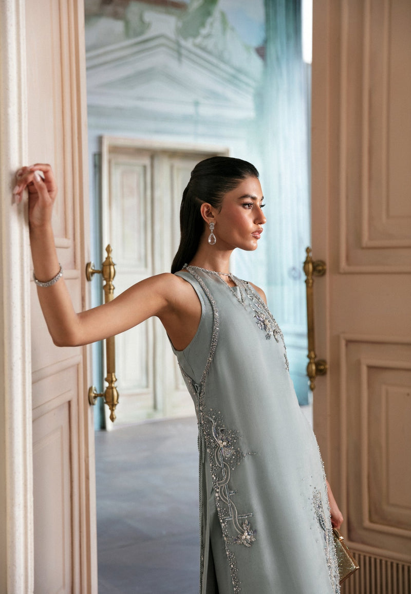 Ayesha and Usman | Bliss Luxury Pret | Moon stone by Ayesha and Usman - Designer Dress - Type: Ladies Clothes - Available at Libayah - 100% Original