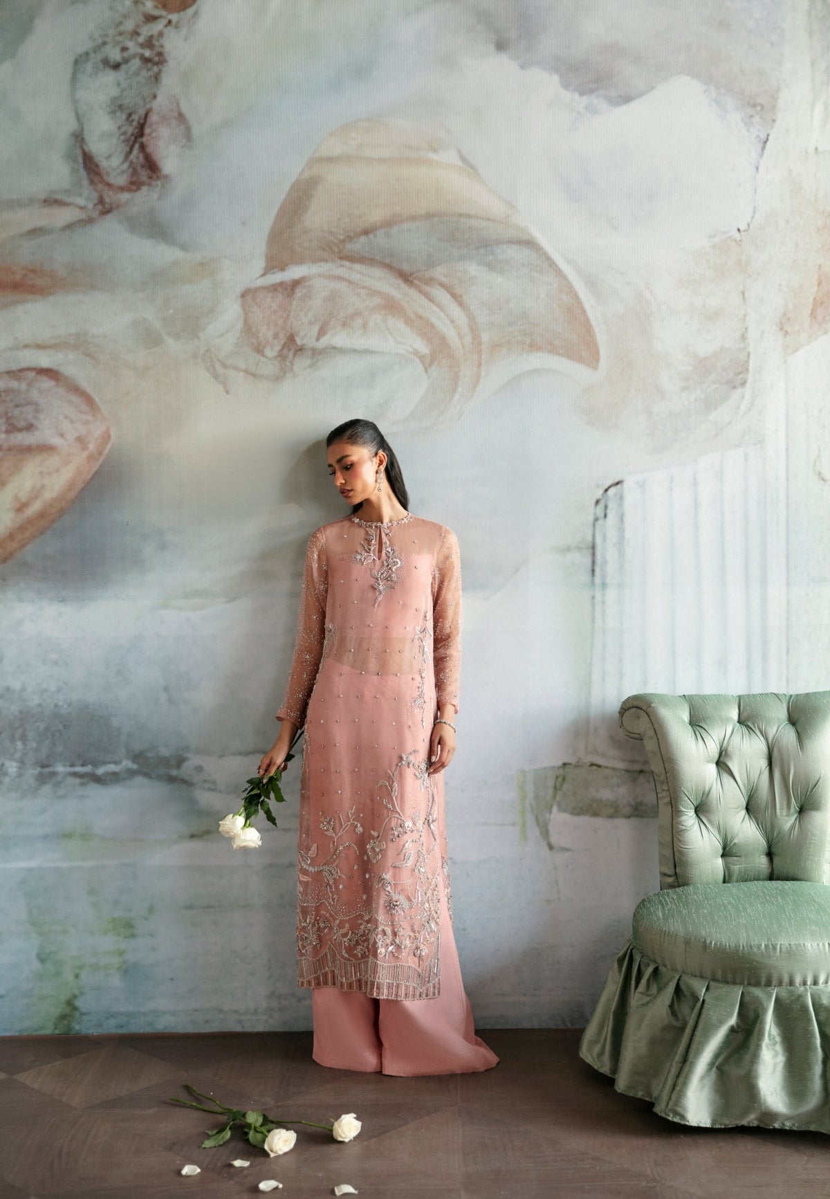 Ayesha and Usman | Bliss Luxury Pret | Rosewood by Ayesha and Usman - Designer Dress - Type: Ladies Clothes - Available at Libayah - 100% Original