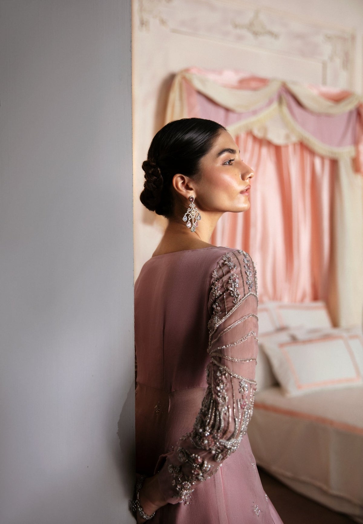 Ayesha and Usman | Bliss Luxury Pret | Rosy Mist by Ayesha and Usman - Designer Dress - Type: Ladies Clothes - Available at Libayah - 100% Original