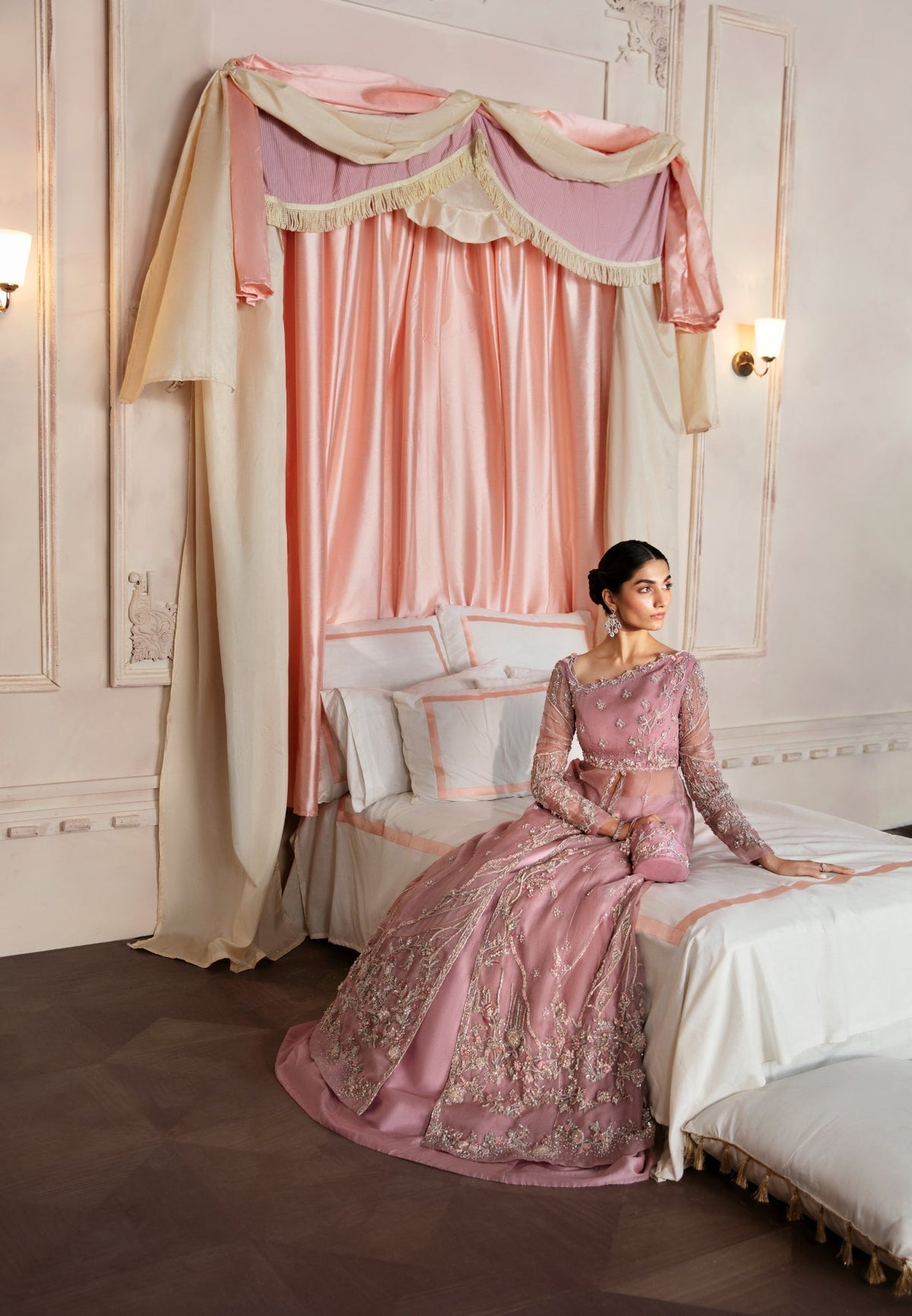 Ayesha and Usman | Bliss Luxury Pret | Rosy Mist by Ayesha and Usman - Designer Dress - Type: Ladies Clothes - Available at Libayah - 100% Original