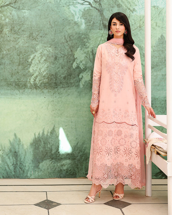 Roheenaz | Veil of Summer Chikankari | Azure Elan by Roheenaz - Designer Dress  - Type : Ladies Clothes - Available at Libayah - 100% Original 