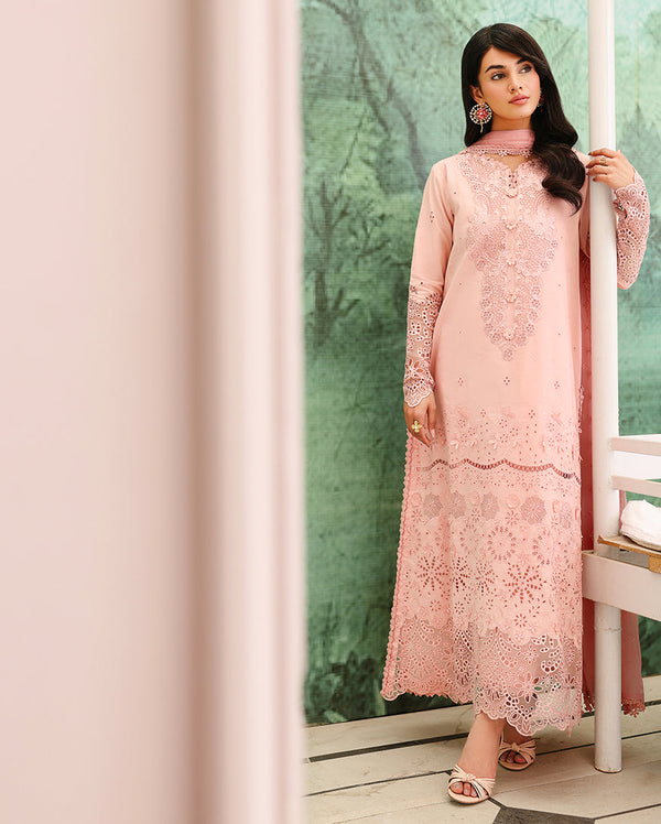Roheenaz | Veil of Summer Chikankari | Azure Elan by Roheenaz - Designer Dress  - Type : Ladies Clothes - Available at Libayah - 100% Original 