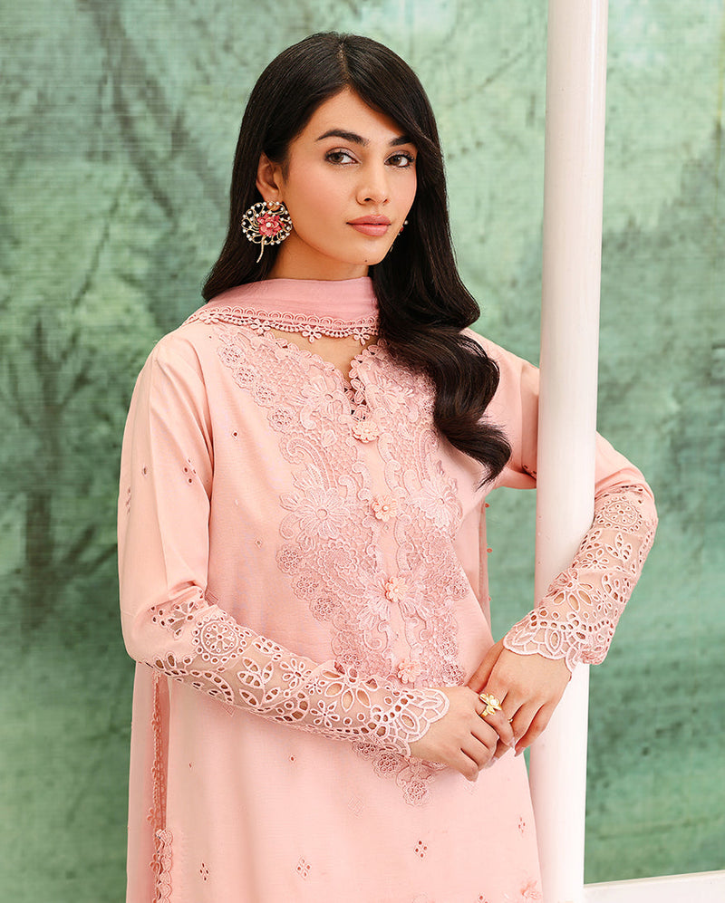Roheenaz | Veil of Summer Chikankari | Azure Elan by Roheenaz - Designer Dress  - Type : Ladies Clothes - Available at Libayah - 100% Original 