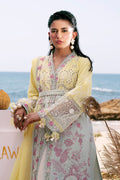 AJR Couture | Dastan Luxury Lawn 25 | Azure by AJR Couture - Designer Dress - Type: Ladies Clothes - Available at Libayah - 100% Original