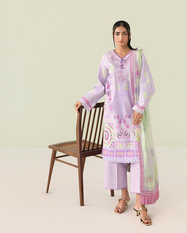 Roheenaz | Rosette Lawn | Azure days - Designer Dress - Type : Ladies Clothes - Available at Libayah - 100% Original