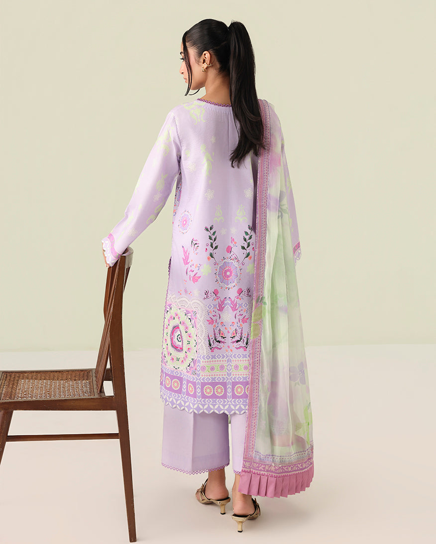 Roheenaz | Rosette Lawn | Azure days - Designer Dress - Type : Ladies Clothes - Available at Libayah - 100% Original