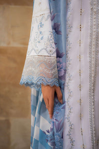 Azzal | Lawn 25 | IVORY by Azzal - Designer Dress  - Type : Ladies Clothes - Available at Libayah - 100% Original 
