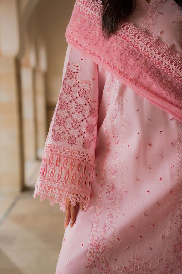 Azzal | Lawn 25 | CORAL by Azzal - Designer Dress  - Type : Ladies Clothes - Available at Libayah - 100% Original 