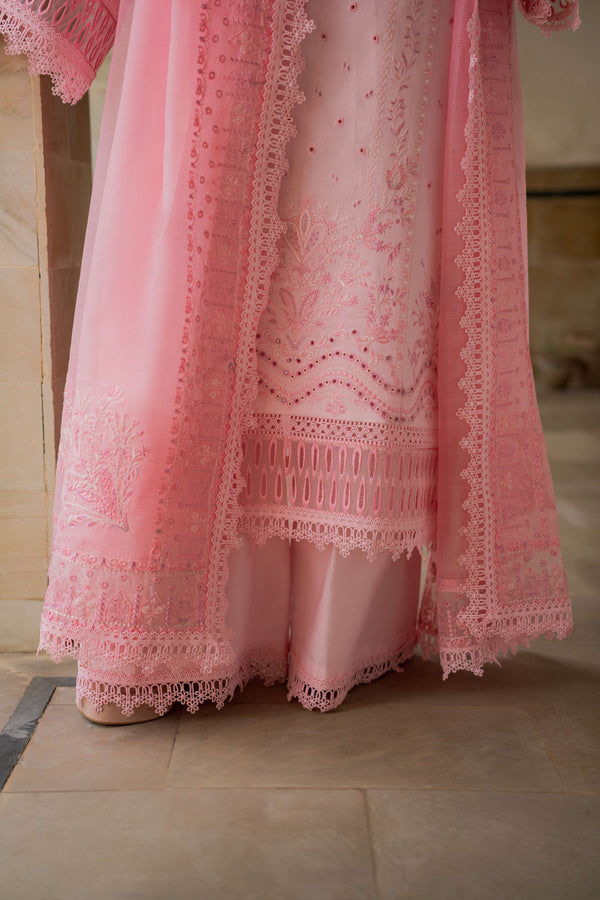 Azzal | Lawn 25 | CORAL by Azzal - Designer Dress  - Type : Ladies Clothes - Available at Libayah - 100% Original 