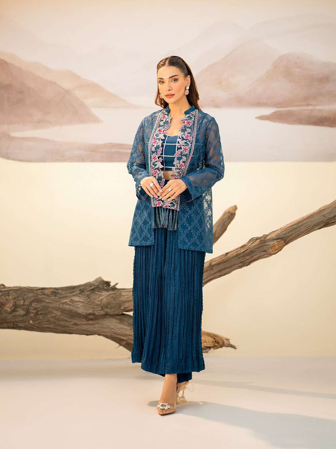 Fozia Khalid | Eid Edit 24 | Aaliyah by Fozia Khalid - Designer Dress - Type: Ladies Clothes - Available at Libayah - 100% Original