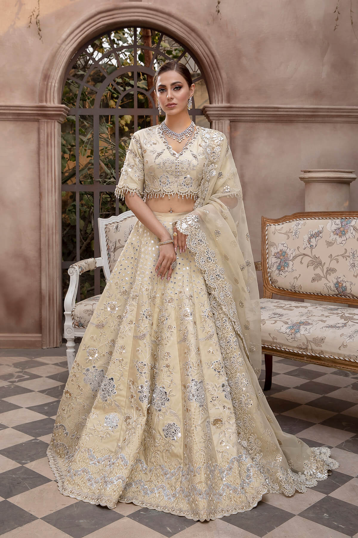 Mina Kashif | Luxury Pret | MK21-05 by Mina Kashif - Designer Dress - Type: Bridal - Available at Libayah - 100% Original