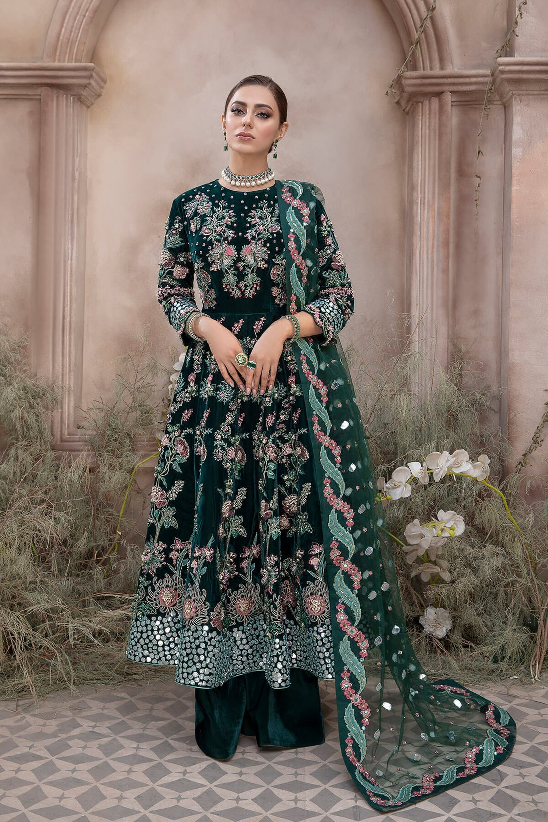 Mina Kashif | Luxury Pret | MK21-19 by Mina Kashif - Designer Dress - Type: Formal - Available at Libayah - 100% Original