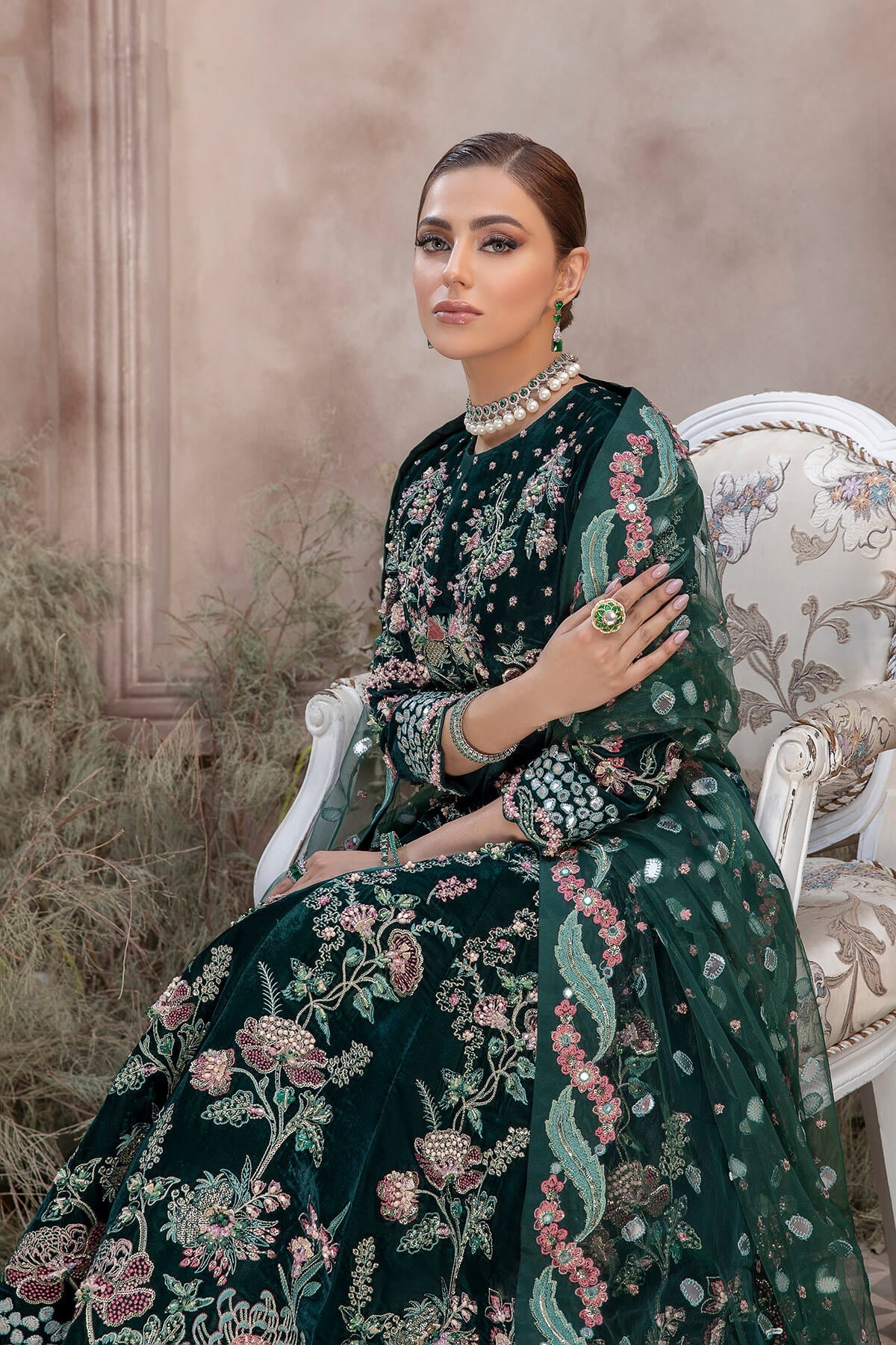 Mina Kashif | Luxury Pret | MK21-19 by Mina Kashif - Designer Dress - Type: Formal - Available at Libayah - 100% Original