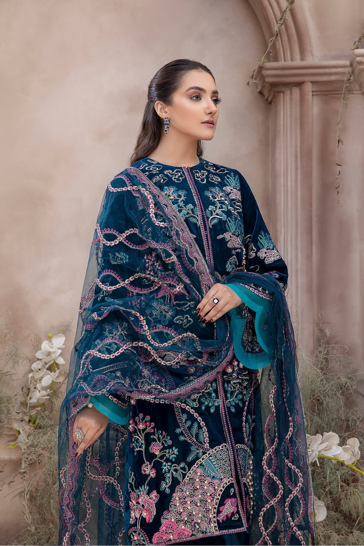 Mina Kashif | Luxury Pret | MK21-23 by Mina Kashif - Designer Dress - Type: Formal - Available at Libayah - 100% Original