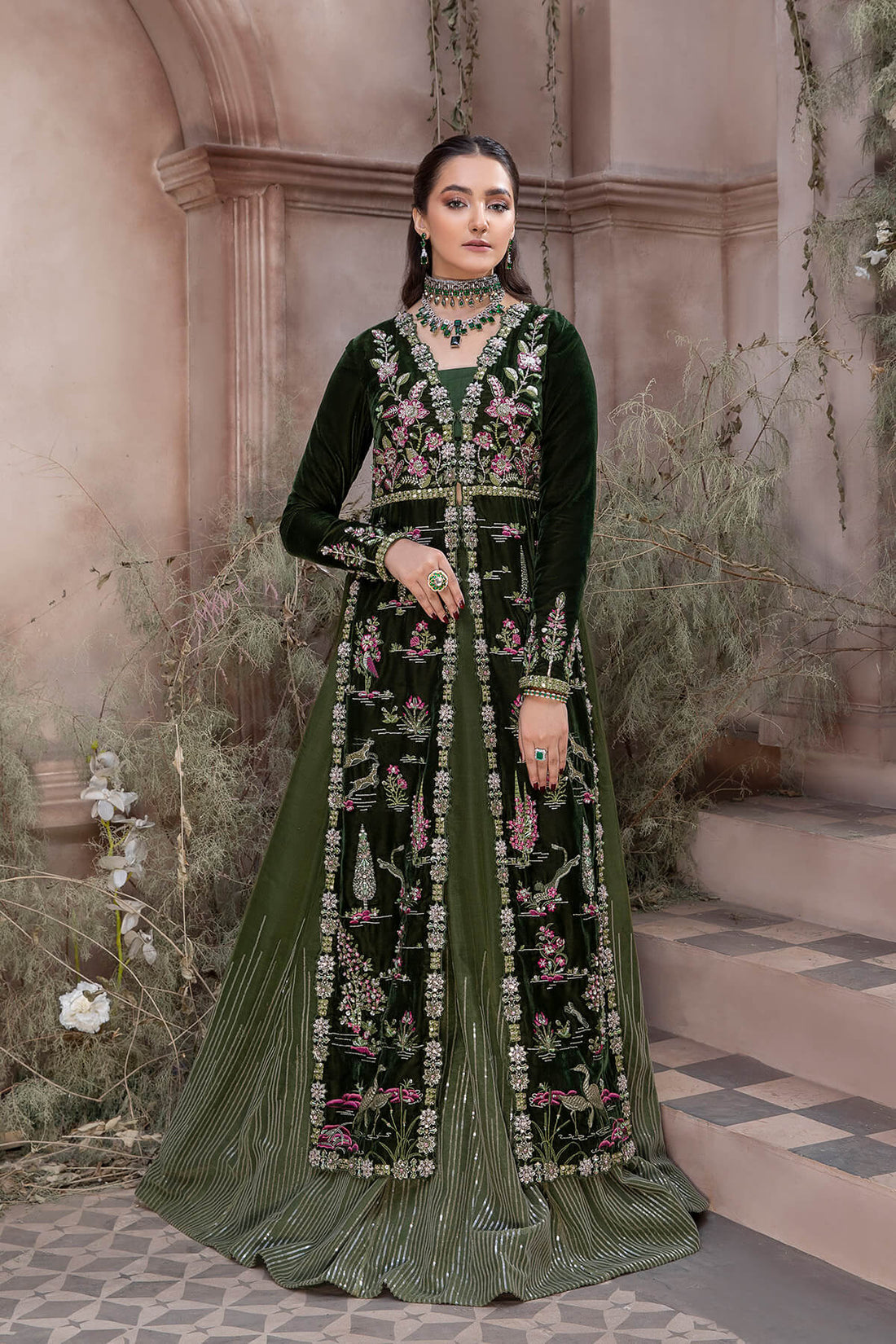 Mina Kashif | Luxury Pret | MK21-08 by Mina Kashif - Designer Dress - Type: Formal - Available at Libayah - 100% Original