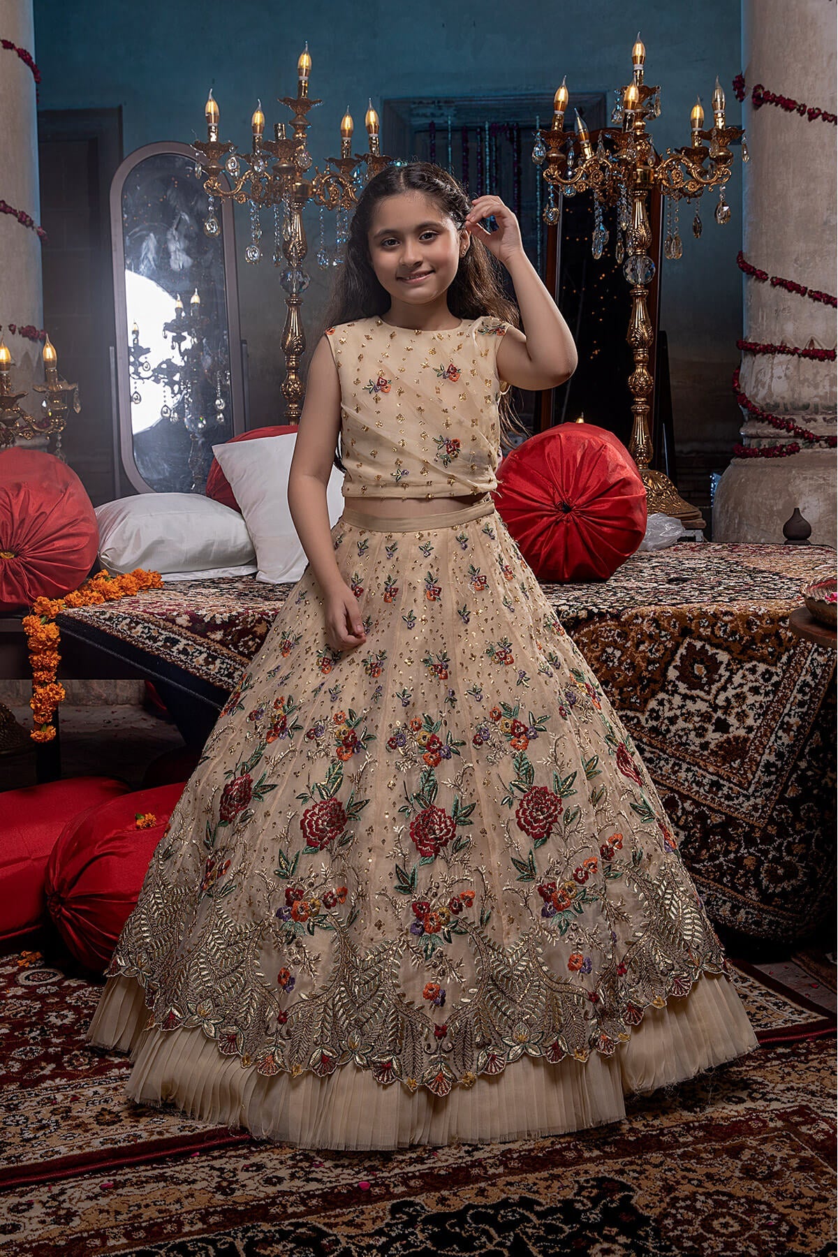 Mina Kashif | Wedding Wear | Chandarmukhi by Mina Kashif - Designer Dress - Type: Luxury - Available at Libayah - 100% Original