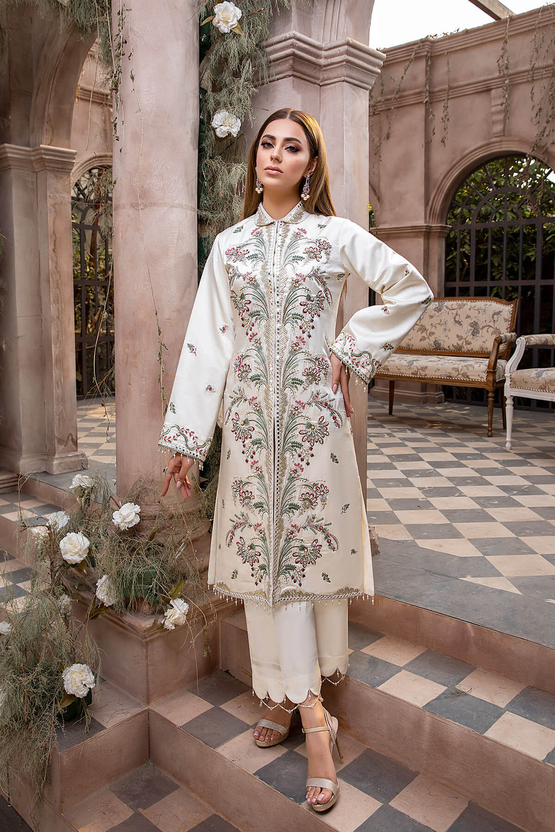 Mina Kashif | Luxury Pret | MK21-03 by Mina Kashif - Designer Dress - Type: Formal - Available at Libayah - 100% Original