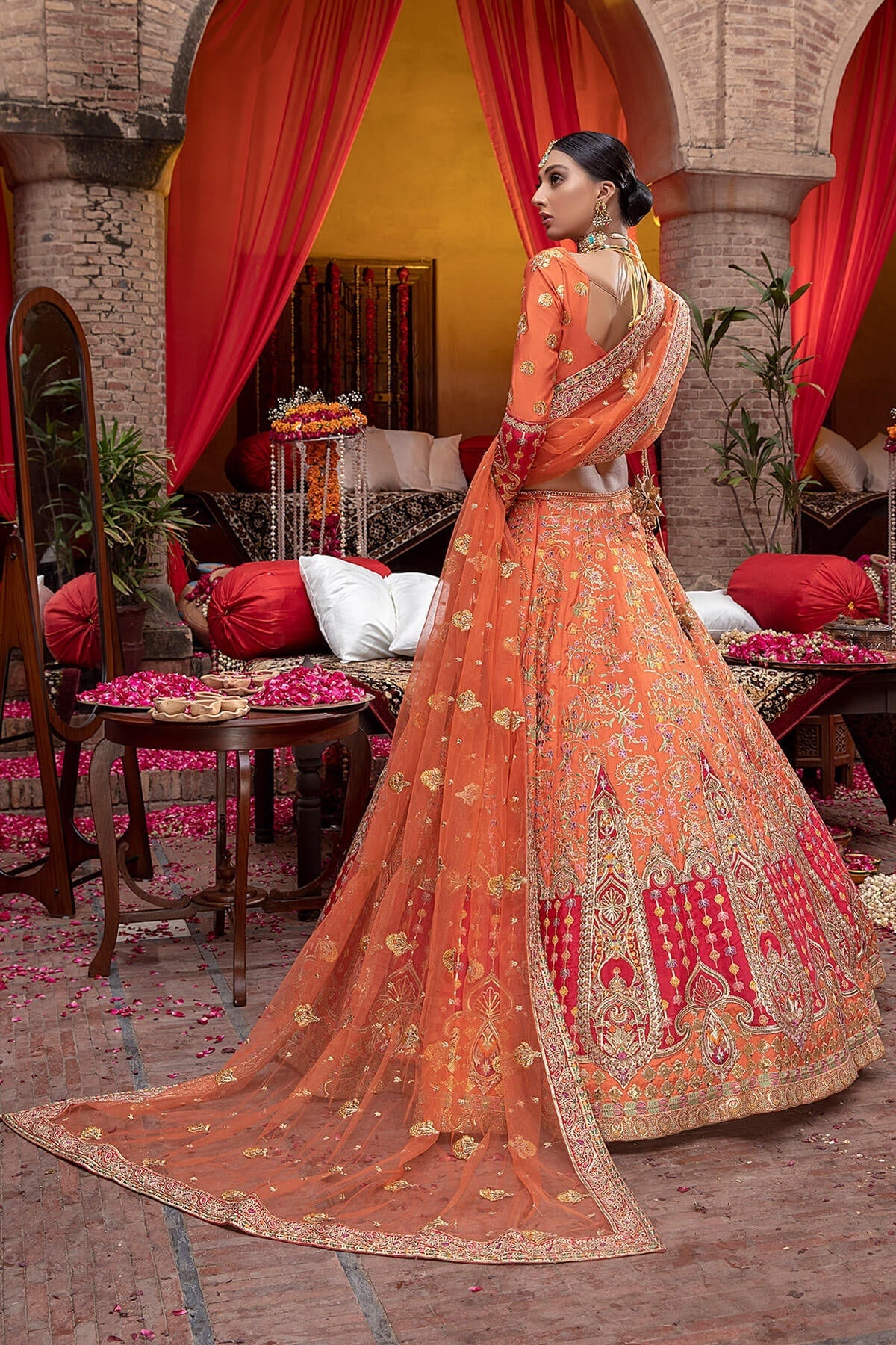 Mina Kashif | Wedding Formals | Afreen by Mina Kashif - Designer Dress - Type: Bridal - Available at Libayah - 100% Original
