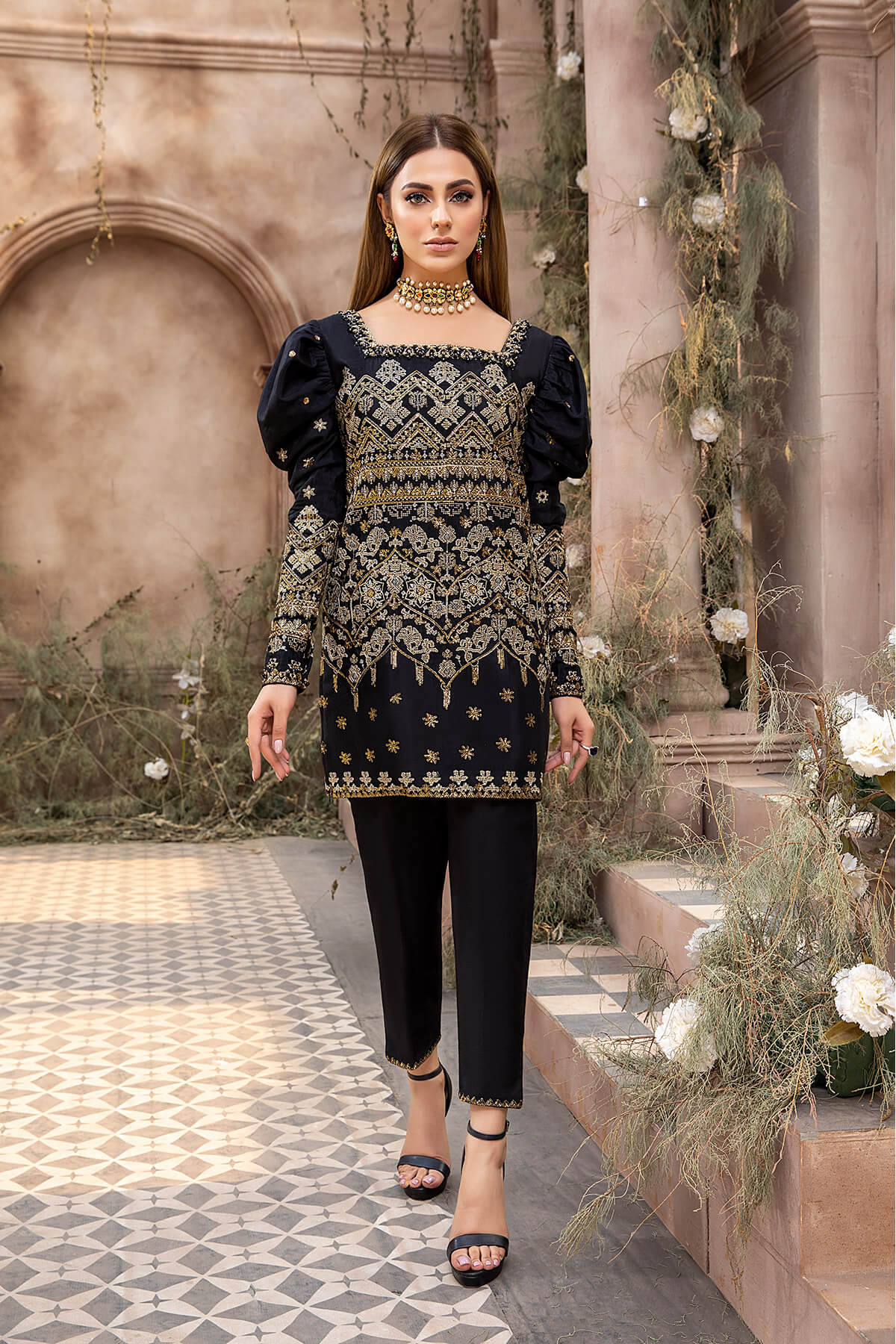 Mina Kashif | Luxury Pret | MK21-16 by Mina Kashif - Designer Dress - Type: Formal - Available at Libayah - 100% Original