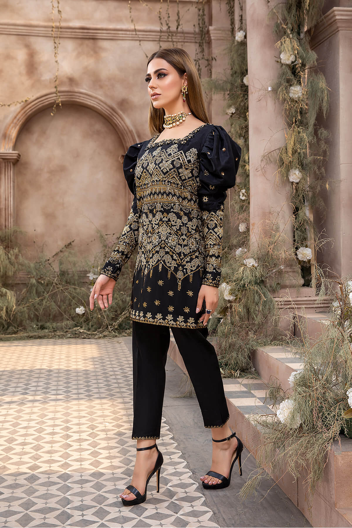 Mina Kashif | Luxury Pret | MK21-16 by Mina Kashif - Designer Dress - Type: Formal - Available at Libayah - 100% Original